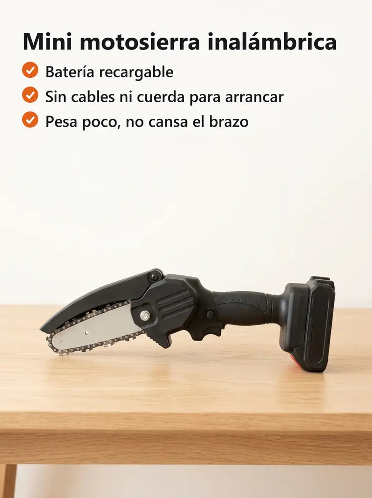 PodaMax mini motosierra inalámbrica